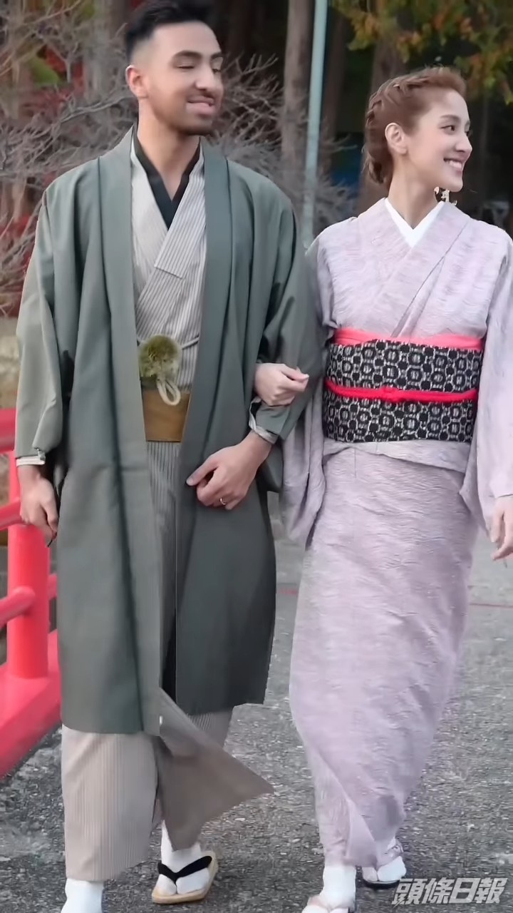 二人仲要着和服，不過陳凱琳紮住個肚得唔得㗎？